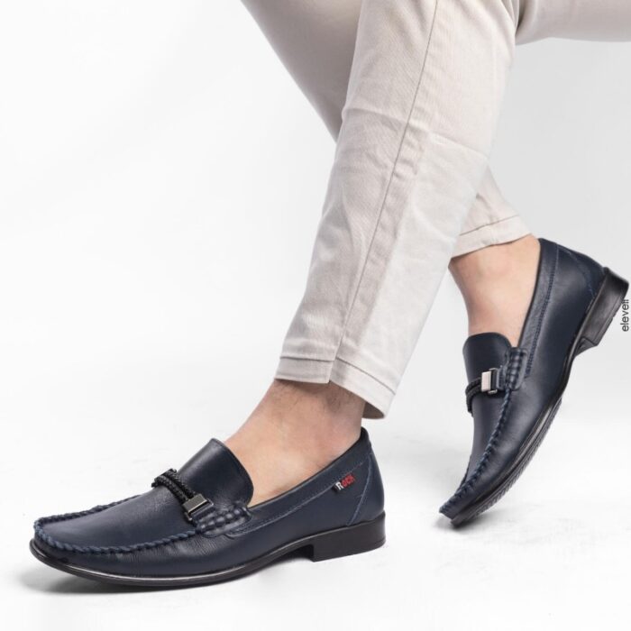 ⁦Hebron Leather Rock Classic Men's Shoe⁩ - الصورة ⁦2⁩