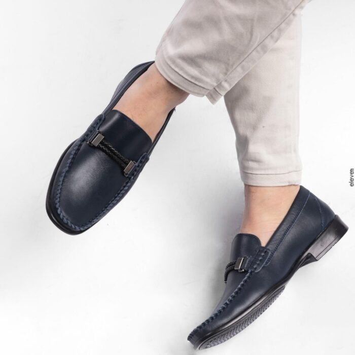 ⁦Hebron Leather Rock Classic Men's Shoe⁩ - الصورة ⁦3⁩