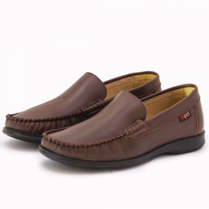 ⁦Hebron Leather Rock Classic Men's Shoe⁩ - الصورة ⁦2⁩