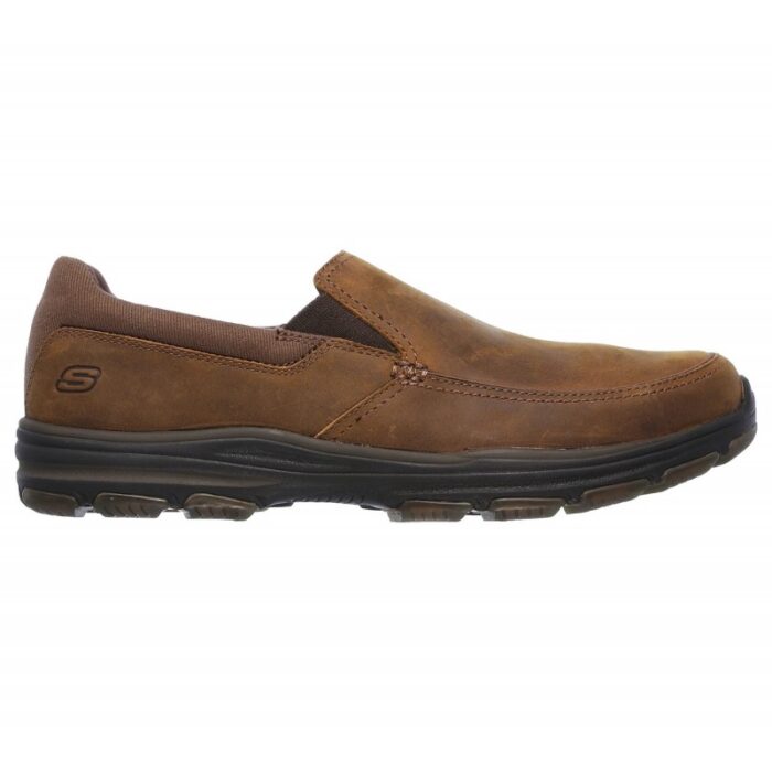 ⁦Skechers Men's Garton Venco Mens Slip On  Shoes  - حذاء سكيتشرز جرتون فينكو للرجال لون بني⁩ - الصورة ⁦6⁩