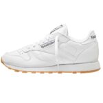 ⁦Reebok Unisex Classic Leather Shoes - حذاء ريبوك كلاسيك جلد للجنسين لون أبيض⁩ - الصورة ⁦2⁩