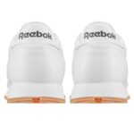 ⁦Reebok Unisex Classic Leather Shoes - حذاء ريبوك كلاسيك جلد للجنسين لون أبيض⁩ - الصورة ⁦4⁩