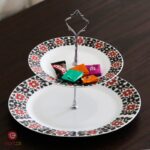 ⁦مضيفة طبقتين بنقشة فلسطينية⁩ - الصورة ⁦3⁩