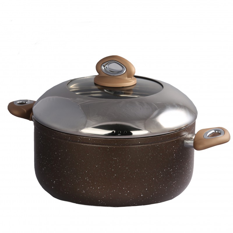 ⁦طنجرة جرانيت 26سم⁩ - الصورة ⁦1⁩