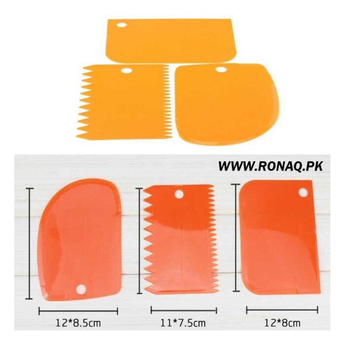 ⁦طقم 3 قطع لتزيين الكيك - حسب اللون المتوفر في المخازن Cake Tools⁩ - الصورة ⁦1⁩