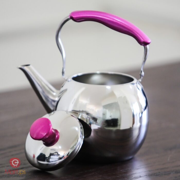 ⁦ابريق شاي ستانلس ستيل 1.5 لتر⁩ - الصورة ⁦1⁩