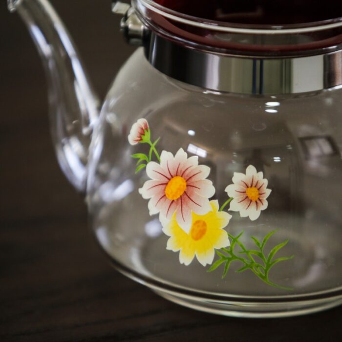 ⁦Tea & Coffee Pot ابريق شاي زجاجي 850 مل⁩ - الصورة ⁦3⁩