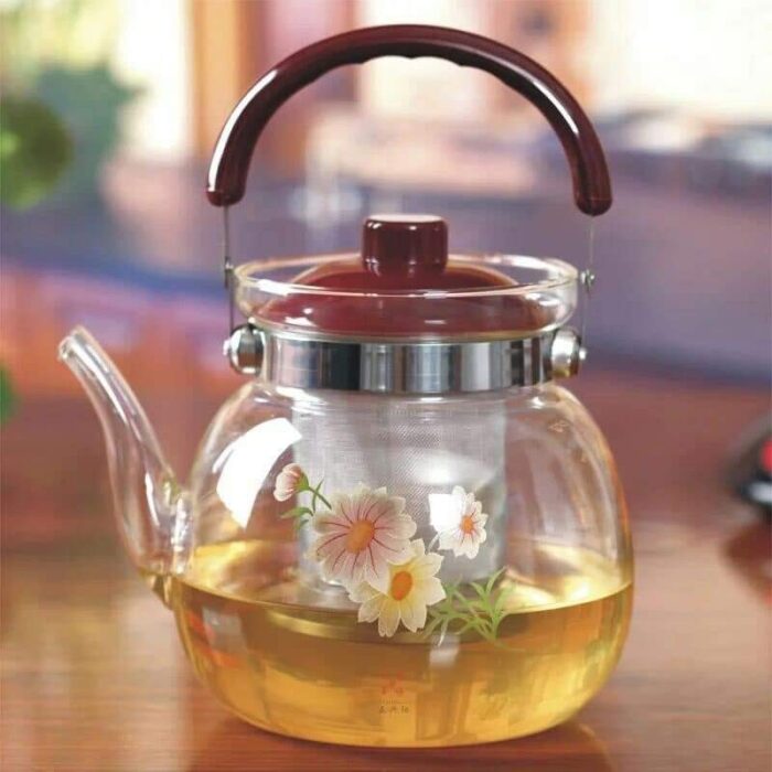 ⁦Tea & Coffee Pot ابريق شاي زجاجي 2.2 لتر⁩ - الصورة ⁦5⁩