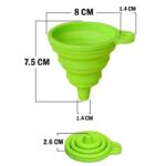 ⁦محقان سيليكون قابل للطي - حسب اللون المتوفر في المخازن⁩ - الصورة ⁦5⁩