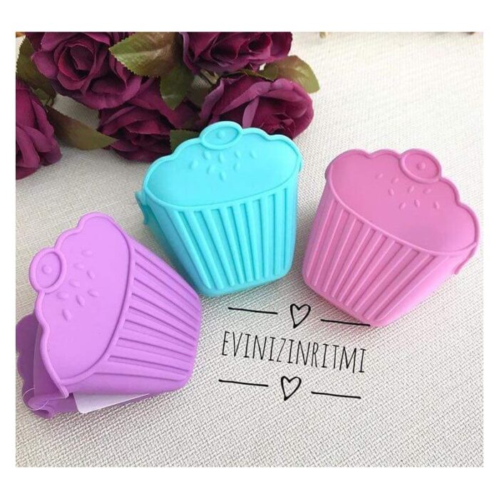 ⁦مساكة سيليكون شكل الكب كيك⁩ - الصورة ⁦3⁩