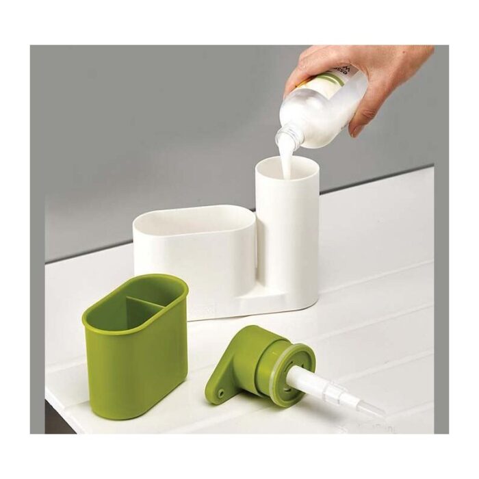 ⁦حمالة اسفنجة الجلي مع مصبنة⁩ - الصورة ⁦1⁩