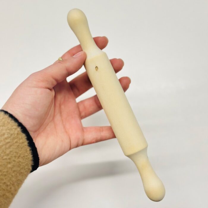 ⁦شوبك خشبي حجم صغير طول 19 سم⁩ - الصورة ⁦4⁩