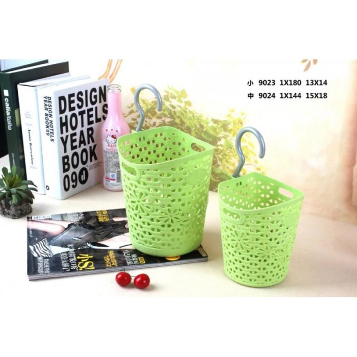 ⁦سلة مع علاقة حجم وسط⁩ - الصورة ⁦3⁩