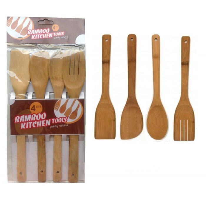 1012532_67da2add96238 مغارف خشب /٤ قطع - الصورة 1