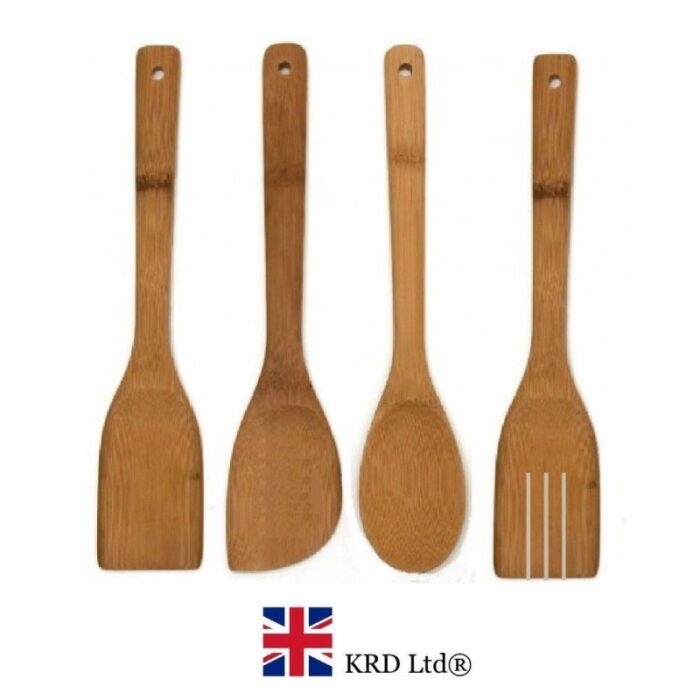 ⁦مغارف خشب /٤ قطع⁩ - الصورة ⁦2⁩