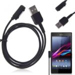 ⁦Magnetic Charger Cable For Sony Xperia Z3 Z2 Z1  كيبل شحن لهواتف سوني اكسبيريا⁩ - الصورة ⁦4⁩