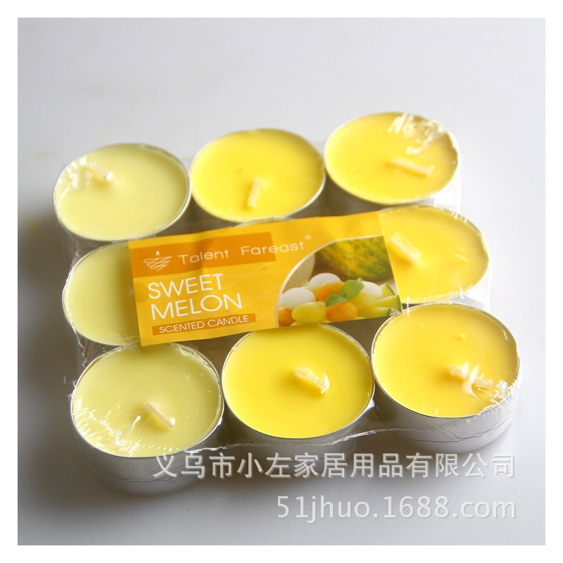 ⁦طقم شمع دائري صغير 50 قطعة⁩ - الصورة ⁦1⁩