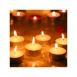 ⁦طقم شمع دائري صغير 50 قطعة⁩ - الصورة ⁦3⁩