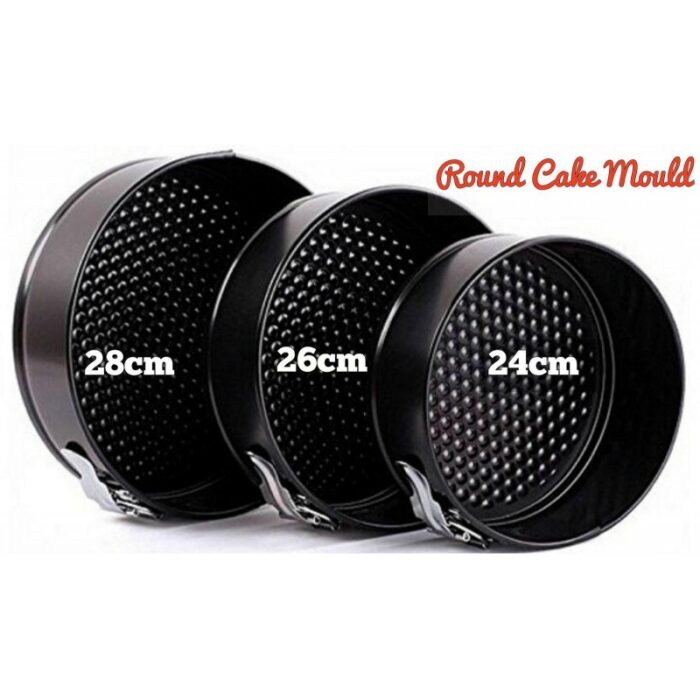 ⁦طقم تشيز كيك 3 قطع دائري⁩ - الصورة ⁦2⁩