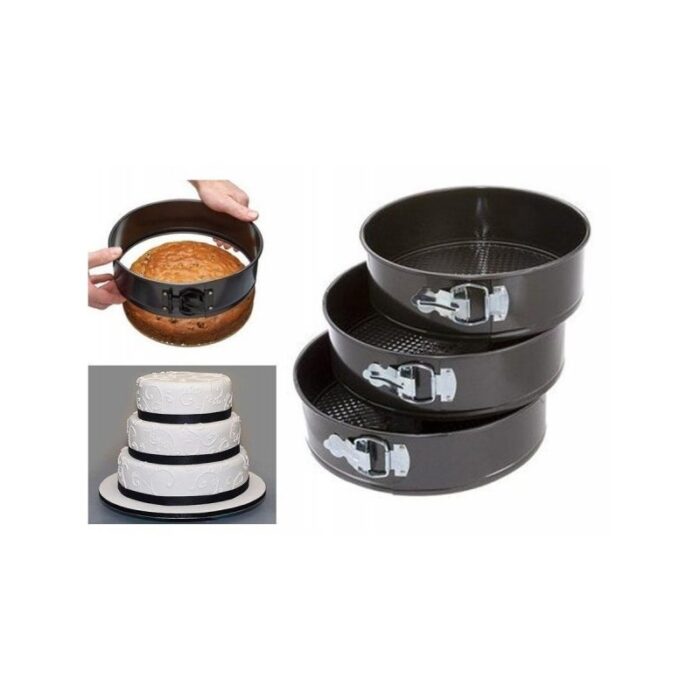 ⁦طقم تشيز كيك 3 قطع دائري⁩ - الصورة ⁦4⁩