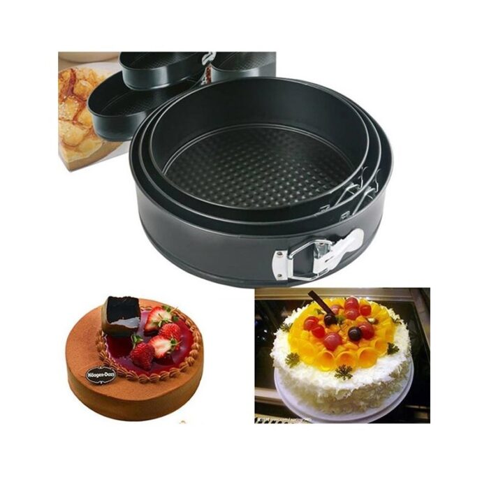 ⁦طقم تشيز كيك 3 قطع دائري⁩ - الصورة ⁦5⁩