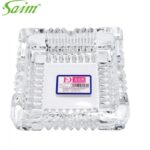 متكة زجاج مربع صغير