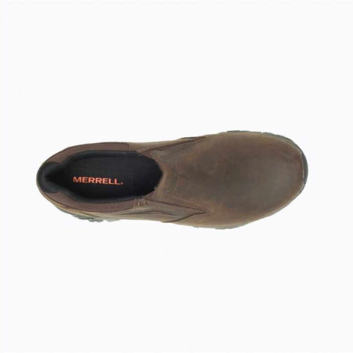 ⁦Merrell Men's Moab Adventure Moc Shoes - حذاء ميريل مواب ادفينتشر موك للرجال لون بني⁩ - الصورة ⁦4⁩