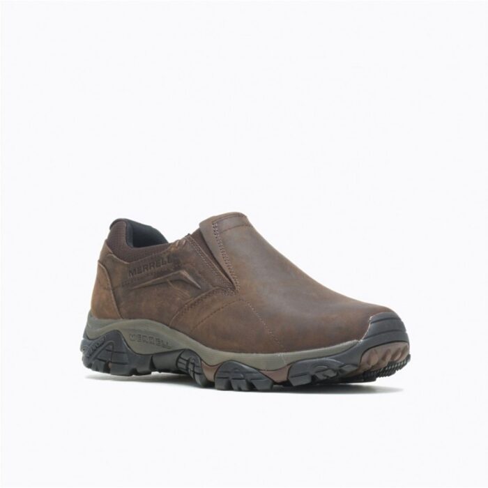 ⁦Merrell Men's Moab Adventure Moc Shoes - حذاء ميريل مواب ادفينتشر موك للرجال لون بني⁩ - الصورة ⁦5⁩