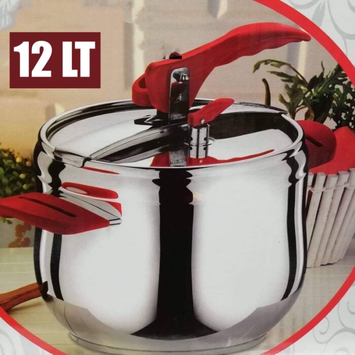 ⁦طنجرة ضغط تركي 12 لتر⁩ - الصورة ⁦1⁩