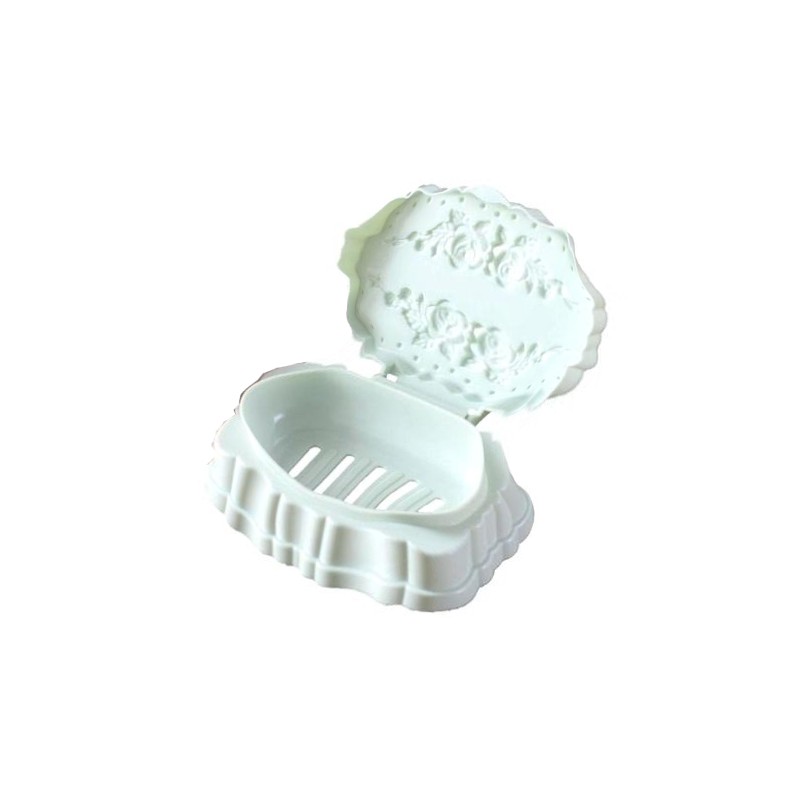 ⁦مصبنة بلاستيك بيضاوي⁩ - الصورة ⁦1⁩