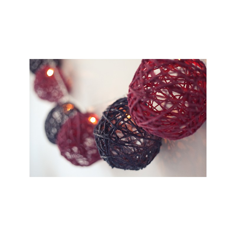 ⁦حبل اضاءة طابات عدد 10 طابات⁩ - الصورة ⁦1⁩