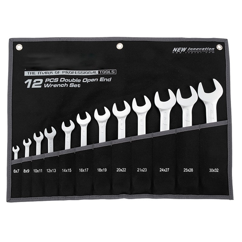 ⁦طقم مفاتيح مفتوح من الجهتين ( شك شك ) 12 قطعة⁩ - الصورة ⁦1⁩