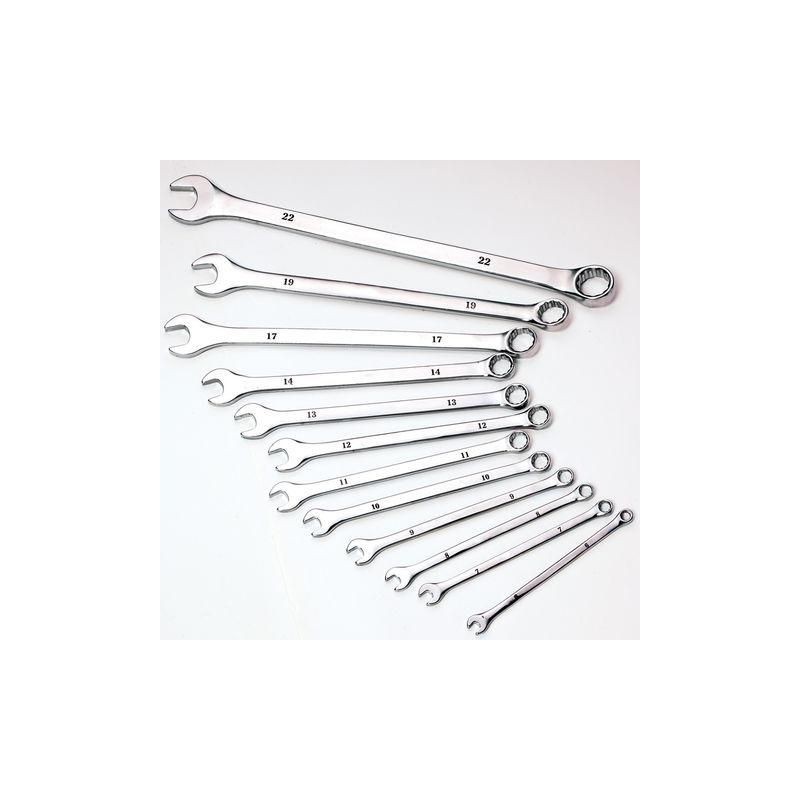 ⁦طقم مفاتيح مفتوح من جهة ومغلق من جهة ( شك رنج ) 12 قطعة⁩ - الصورة ⁦1⁩