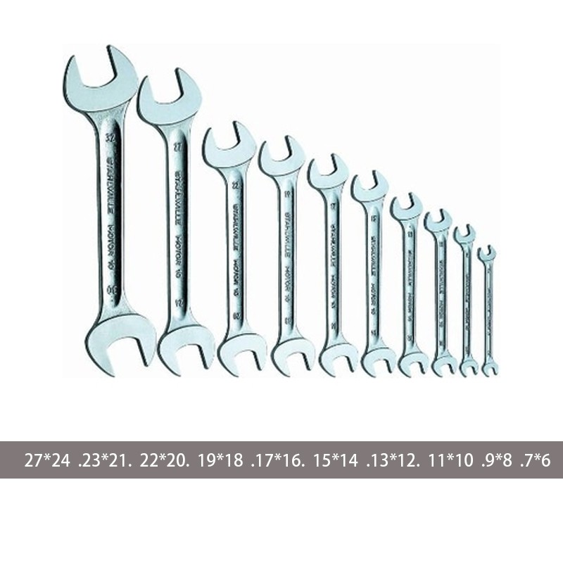 ⁦طقم مفاتيح مفتوح من الجهتين ( شك شك ) 10 قطع⁩ - الصورة ⁦1⁩