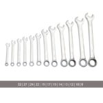 طقم مفاتيح مفتوح من جهة ومغلق من جهة ( شك رنج ) 12 قطعة