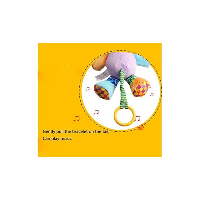 1014049_67da2ce66529e خرخيشة أطفال قماش مع موسيقى Jollybaby - الصورة 1