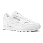 حذاء ريبوك كلاسيك ليذر جلد للجنسين لون أبيض- Reebok Unisex Classic Leathers Shoes