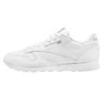 ⁦حذاء ريبوك كلاسيك ليذر جلد للجنسين لون أبيض- Reebok Unisex Classic Leathers Shoes⁩ - الصورة ⁦3⁩