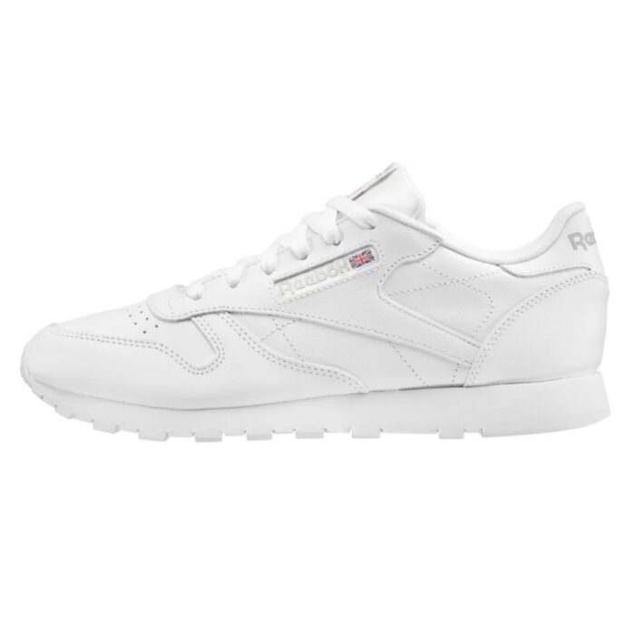 ⁦حذاء ريبوك كلاسيك ليذر جلد للجنسين لون أبيض- Reebok Unisex Classic Leathers Shoes⁩ - الصورة ⁦3⁩