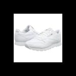 ⁦حذاء ريبوك كلاسيك ليذر جلد للجنسين لون أبيض- Reebok Unisex Classic Leathers Shoes⁩ - الصورة ⁦8⁩