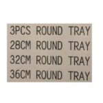 ⁦طقم 3 صواني جرانيت⁩ - الصورة ⁦2⁩