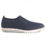 ⁦Hush Puppies Men's Expert MT Slipon Shoes - حذاء هاش بابيز إكسبرت إم تي سليب أون للرجال لون كحلي وأبيض⁩ - الصورة ⁦2⁩