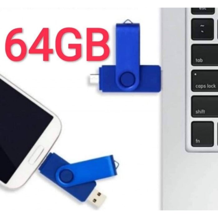 ⁦64GB USB FLASH and OTG  ( فلاش للهواتف والكمبيوتر )⁩ - الصورة ⁦3⁩