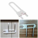 ⁦طقم قفل خزائن بلاستيك (2 قطعتين) للاطفال⁩ - الصورة ⁦3⁩