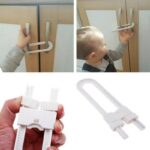 ⁦طقم قفل خزائن بلاستيك (2 قطعتين) للاطفال⁩ - الصورة ⁦4⁩