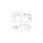 ⁦رف خشبي مع زوايا مخفية⁩ - الصورة ⁦3⁩