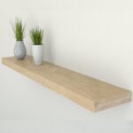 رف خشبي منزلي Floating Shelf