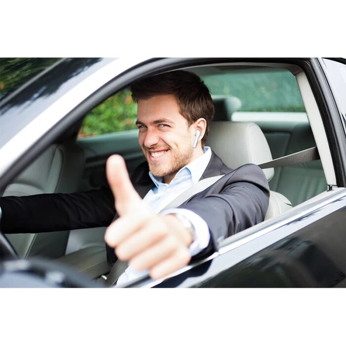 ⁦سماعة لاسلكية i7 لمكالمات الهاتف وسماع الأغاني عن طريق بلوتوث⁩ - الصورة ⁦2⁩