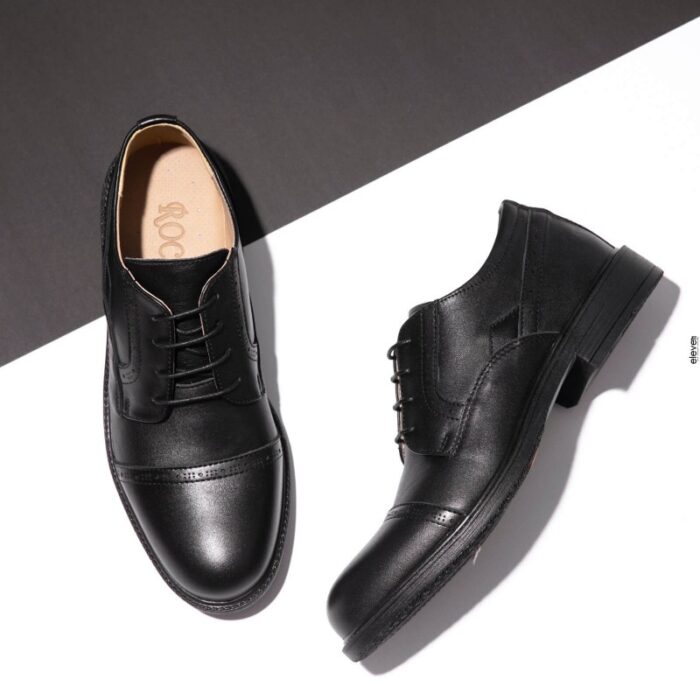 ⁦حذاء روك كاجيوال جلد 025⁩ - الصورة ⁦4⁩