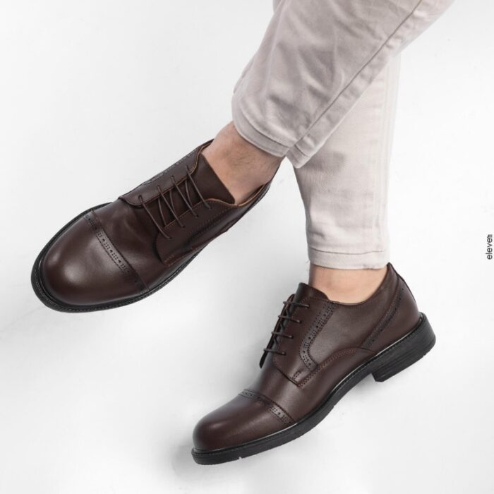 ⁦حذاء روك كاجيوال جلد 025⁩ - الصورة ⁦7⁩